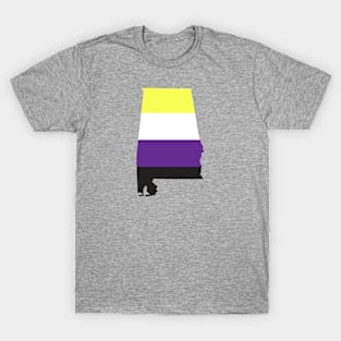 Alabama Non-Binary Pride T-Shirt